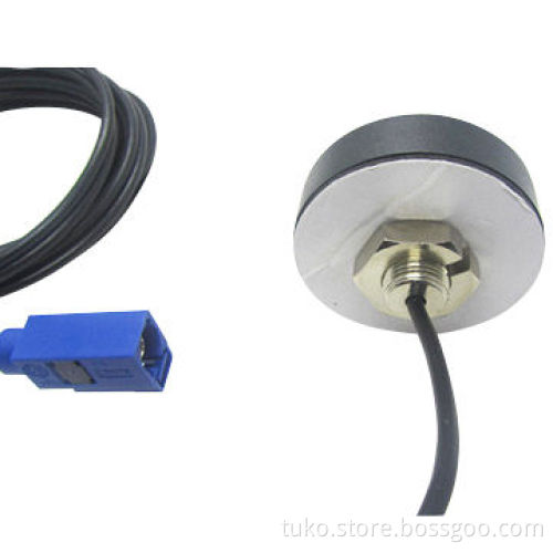 GPS active antenna, screw mounting and Fakra connector